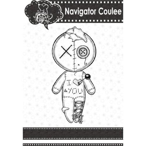 2021 new type clown doll love metal cutting die photo album art cutting die for scrapbook die cutting die layered template