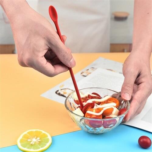 3 Pcs/Set Jam Spatulas Non-Stick Cooking Skillet Kitchen Silicone Cream Butter Cake Spatula Cheese Bread Baking Accessories Tool