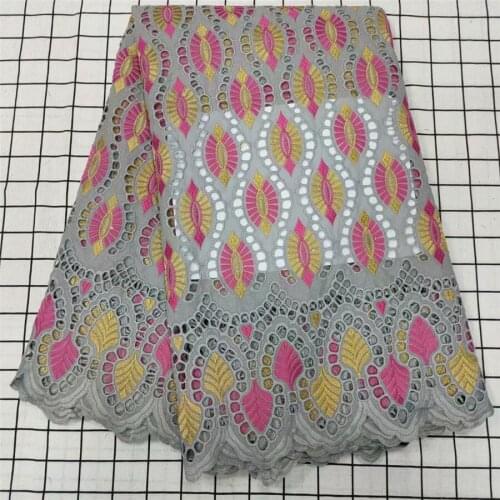 African Lace Fabric Hot Sale Swiss Voile Lace In Switzerland Dubai 2020 Latest Cotton Swiss Lace Fabric Nigerian Embroidery 5Y