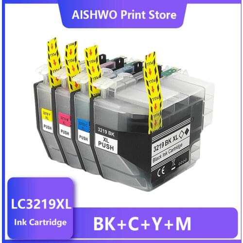 ASW LC3219XL Compatible LC3219 XL Ink Cartridges for Brother MFC-J5330DW MFC-J5335DW MFC-J5730DW MFC-J5930DW MFC-J6530