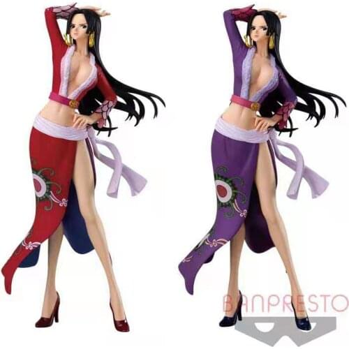 Original Banpresto One Piece Op Boa Hancock Heart Action Figure Model Anime Figurals Brinquedos Anime Figurine