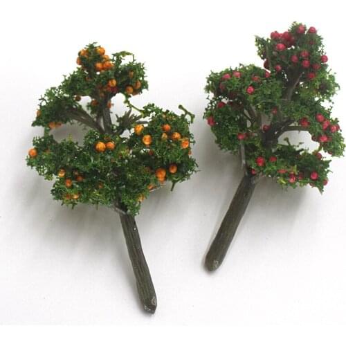 Simulated Flower and Fruit Tree Micro-Llandscape Decoration Material DIY Landscape Tree