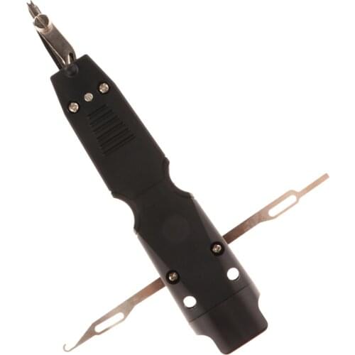 For Quante Pouyet Krone Punch Down Impact Tool Computer Cable Wire Insertion Kit IDC Terminal with Hooks