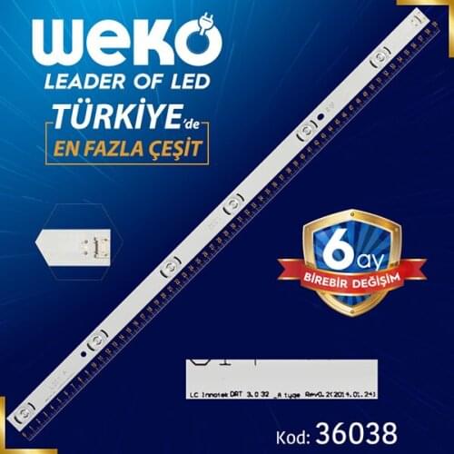 LG DRT 3.0 32_B TYPE REV0.2 - 6916L-2407A - (LGİT B) - (KL) - 59 CM 6 LED- (WK-73) 34950 KL
