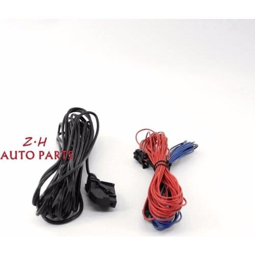 NEW RCD510 RNS510 REAR VIEW CAMERA CABLES HARNESS For VW Passat NMS Touareg Jetta MK6 Tiguan 5M0 970 161 AC