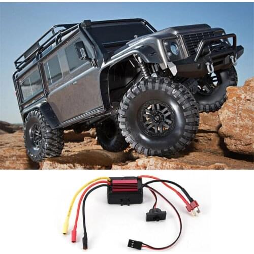 Upgrade 1:18 1:16 Brushless Waterproof Sensorless 35A ESC For RC Car Parts