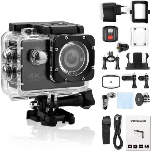 Ultra HD 4K/30fps Original H9 Action Camera WiFi 2.0-inch 170D Underwater Waterproof Helmet Video Recording Cameras Sport Cam