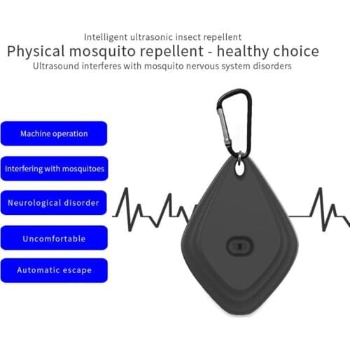 Portable USB Rechargeable Ultrasonic Mouse Mosquitoes Insect Repellent Device