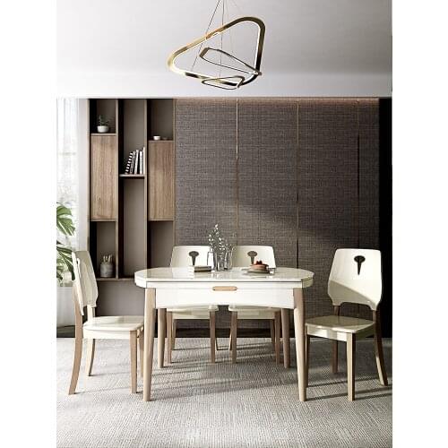 Double tiger furniture light luxury dining table