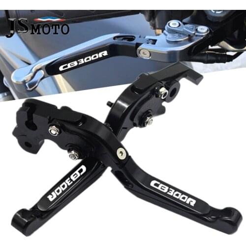 High Quality Motorcycle CNC Aluminum Adjustable Extendable Brake Clutch Lever Handbar For HONDA CB300R CB 300R cb300 r 2018-2020