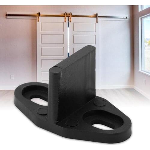 1Set Floor Guide for Sliding Barn Door Bottom Gate Floor Guides Door Hardware Accessories Sliding Floor guide clip Cheap Price