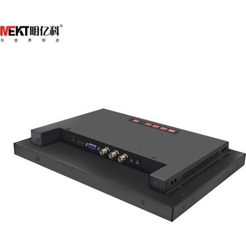 15/17/19 inch industrial LCD monitor display / embedded metal monitor with bnc input Video surveillance display