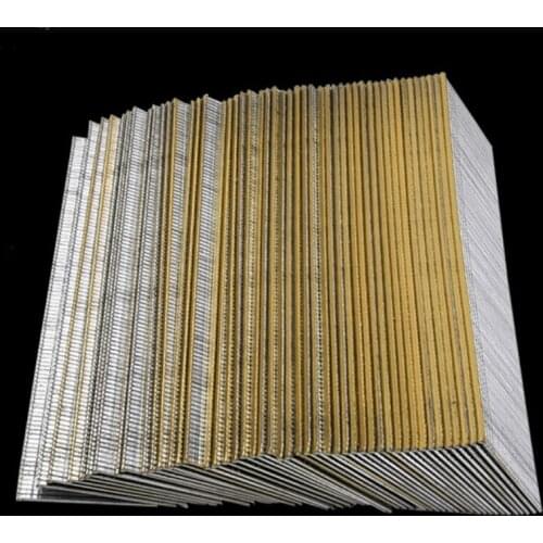 5000pcs Straight Nail Gas Nails 10-50MM Air Nail Gun Screw Galvanized Engineering Wood for Electric Nails Staple Gun