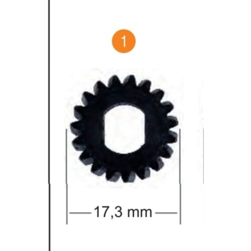 ALTECH For BMW-Sunroof Motor Gear (17,3 MM) EK-BM-0068(!)