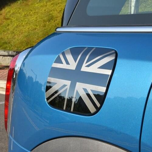 For BMW MINI Cooper F54 F60 R60 R61 Stainless Steel Car Fuel Tank Cover Decorative Protective Sticker Exterior Accessories