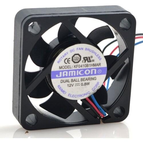 FOR Kamei JAMICON KF0410B1HMAR 5CM/ cm 12V 0.8W 3 Line 5010 Cooling Fan