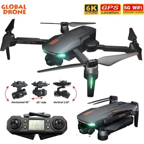 GD91 Pro/Max Drone 6K HD Camera 5G Wifi GPS 3-Axis Gimbal Profesional Dron RC Helicopter 50X 1.2KM Quadcopter PK SG906 PRO2/Max