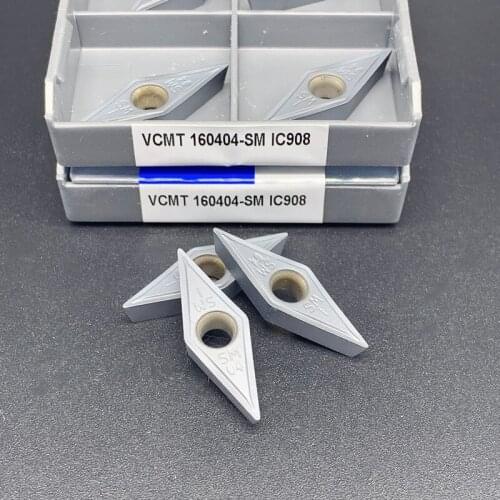 TNMG160408-TF IC907/IC908 TNMG160404-TF IC907/IC908 External Turning Tools Carbide Inserts Lathe Cutter Cutting Tool CNC Tools
