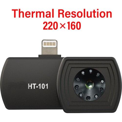 HT-101 Multifunctional Mobile Phone External Infrared Thermal Imager for Android Phones With OTG Function With Adapter