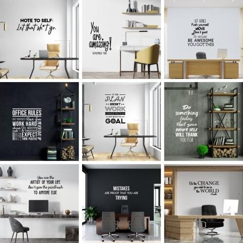 Cartoon Style Sentence Wall Art Decal Wall Stickers Pvc Material For Kids Rooms Decoration Diy Pvc Home Decoration Accessories