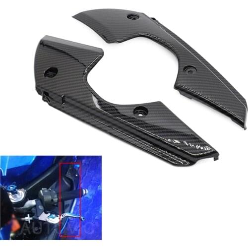 Carbon Fiber Fairings For YAMAHA R1 2009 - 2014 YZFR1 Inner Side Dash Air Intake Panel Cover Plate Fairing YZF-R1 YZF R1 2010