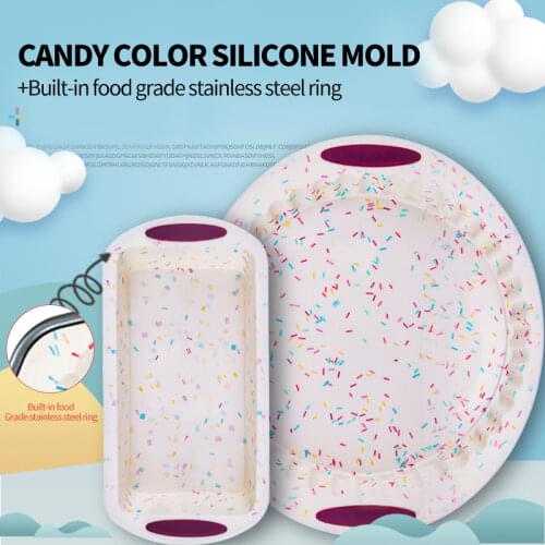 Platinum Silicone Toast Easter Egg Mold Six-hole Cake Cup Easter Bunny Baking Pan Chiffon Cake Mold JYZ