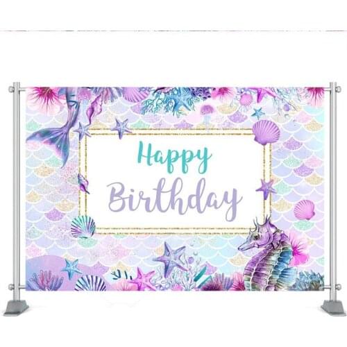 Undersea Photography Backdrops Newborn Children Photo Backgrounds 1st Birthday Photographic Studio Props