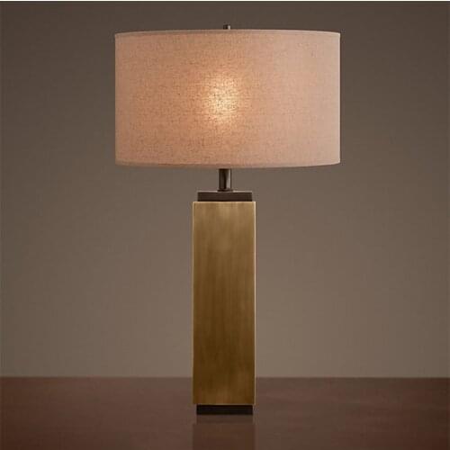 Postmodern American minimalist retro Nordic personality living room study bedroom bedside luxury villa hotel table lamp