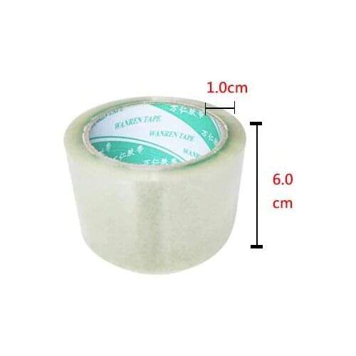 [4Y4A] 3pcs transparent tape Clear Sticky Tape Transparent Sealing Packaging Tape Office School Stationery DIY Tool for Gift