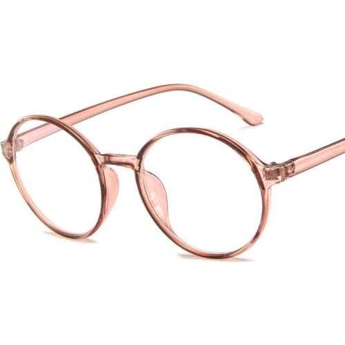 Fashion Transparent Round Glasses Clear Frame Women Spectacle Myopia Glasses Men EyeGlasses Frame Nerd Optical Frames Clear