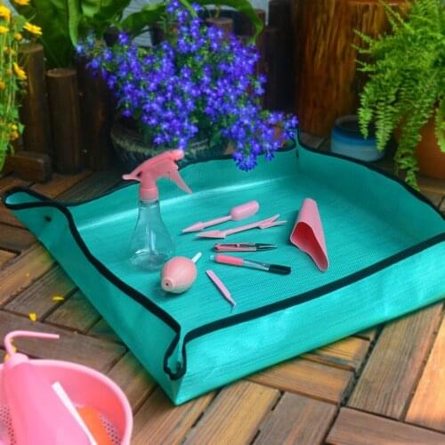 Succulent Green Plants Balcony Repotting Soil Replacement Mats Household Gardening Soil Mixing Planting Tools Waterproof Mats