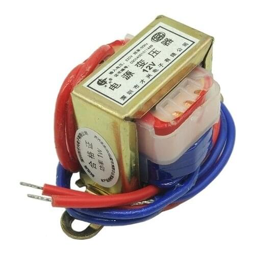 EI-1W type 1W transformer 1VA 220V to AC12V power transformer AC 12V