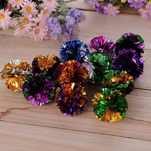 Westrice Cat Pet Toy 4cm Plastic Ring Paper In Various Colors Ball Super Cheap Favorite Cat And Dog Toy 45 Cat Toy