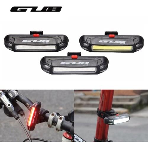 GUB M-38 Bicycle Taillight Lamp LED Cycling Bike Tail Light Bike Seatpost Back Rear Light for Safty Warning 3 Colors