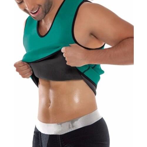 Body-building Shaper Vest Fat Burn Waist Control Slimming Vest Weight Loss Push Up Breast Vest for Sport Fitness