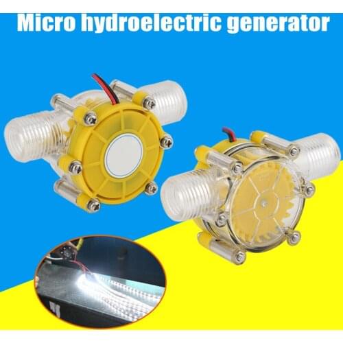 1pcs Micro Hydroelectric Generator 12V Stabilivolt 10W Power Hydraulic Conversion TUE88