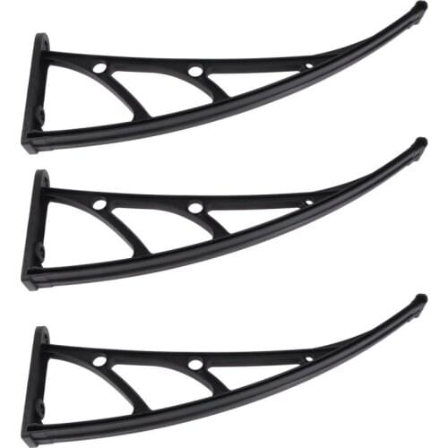 3 Pcs Window Awning Holder Sunshade Fixing Bracket and Steel Bracket