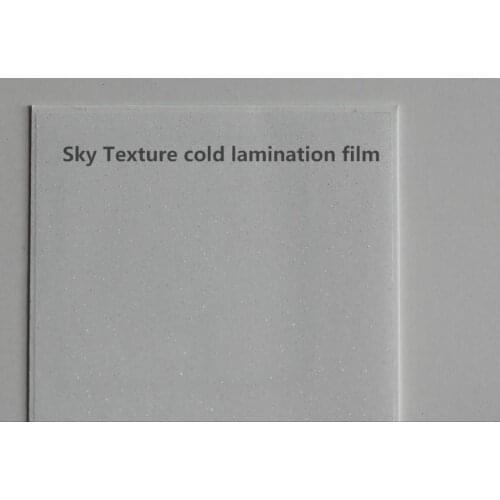 A6/A5/A4/A3 size Sky texture cold laminating pvc film for photo album