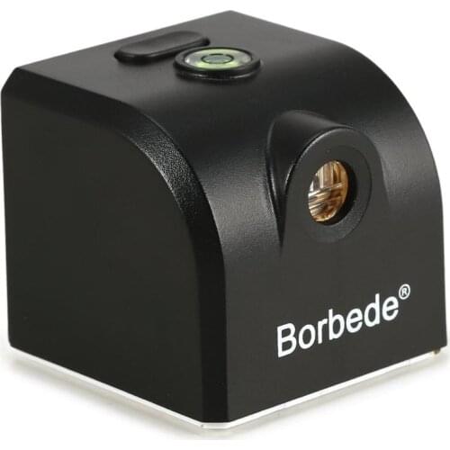 Borbede Mini 2 Cross Laser Levels Meter Red Lines Vertical Horizontal Leveling Instrument with Magnet Adsorption 2019 NewArrivl