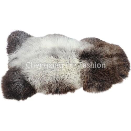 CX-D-151D Natural Colors Australian Sheepskin Hairy Carpet for Living Room Bedroom Area Rugs Mat