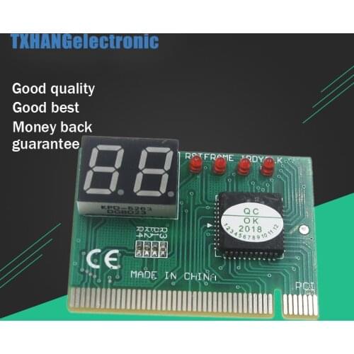 PC diagnostic 2-digit pci card motherboard tester analyzer post code for computer PC Newest