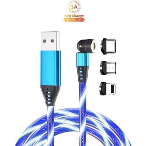 USB C Cable For Sony Xperia 5 Luminous Magnet Cable For Sony Xperia 5 Plus data Cable Magnetic Charger