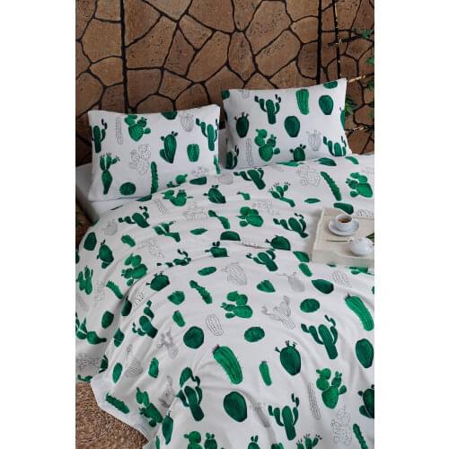 2021 PIQUE Set With Pillowcase Duvet Cover Sets Bed Linen Sheet Modern For Summer Bedspread King Size Quilt Bedclothes Cactus
