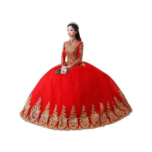 Embroidery lace red luxury medieval dress sissi princess Medieval Renaissance Gown queen costume Victorian Belle ball