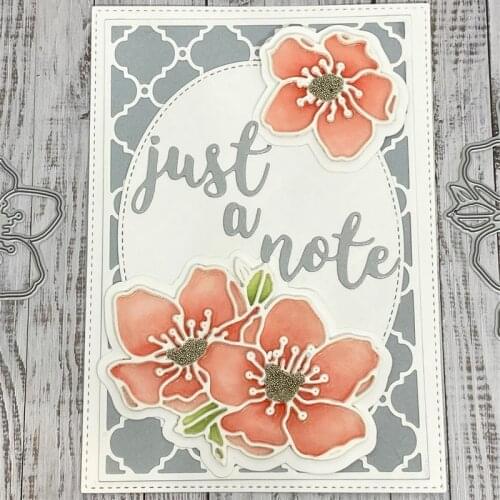 Various Flowers And Frames Metal Cutting Dies For Scrapbooking Craft Die Cut Card Making Embossing Stencil Album Photo