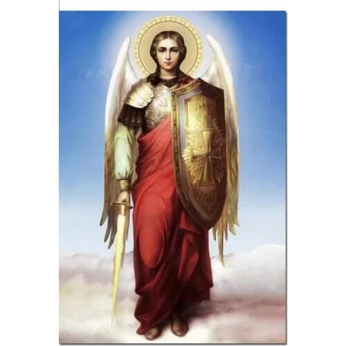 Home art icon of the archangel diamond embroidery full round cross stitch diamond painting 3d Picture wall decor gift,YG2225