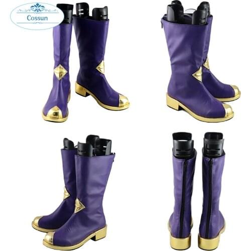 Sky Children of Light Purple Cosplay Shoes Boots Halloween Carnival Cosplay Costume Accessories