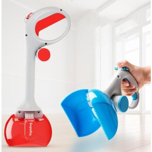 Pet Dog Cat Pit Scoop Portable Outdoor Cleaner Garbage Picker Poop Bag Collection Convenient Dog Supplies Animal Cleaning Tool