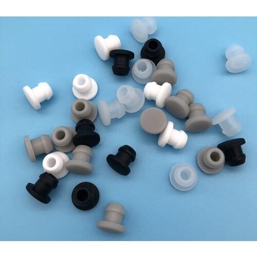 Rubber Cover for Hole of Frame High Temperature resistance Silicone Rubber T type Stoppers Sealed Plug Parts 10/11/12/13/14/15mm
