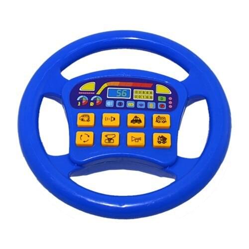 Steering Wheel 19*19 Cm 8 Keys toys kids
